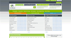 Desktop Screenshot of homer.novelguide.com